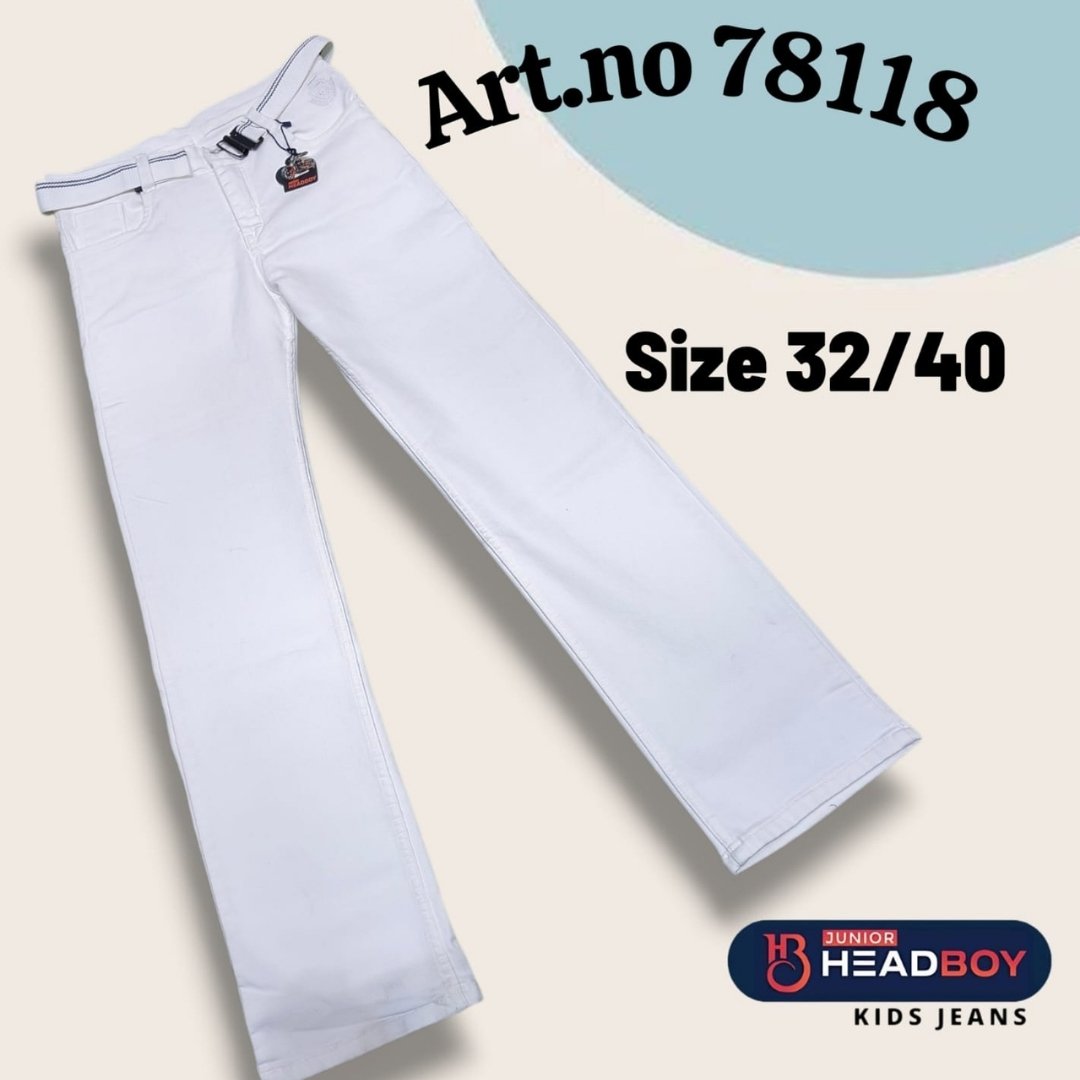 1 JUNIOR HEADBOY KIDS JEANS | STRAIGHT FIT – Art.no 78118 - Image 1