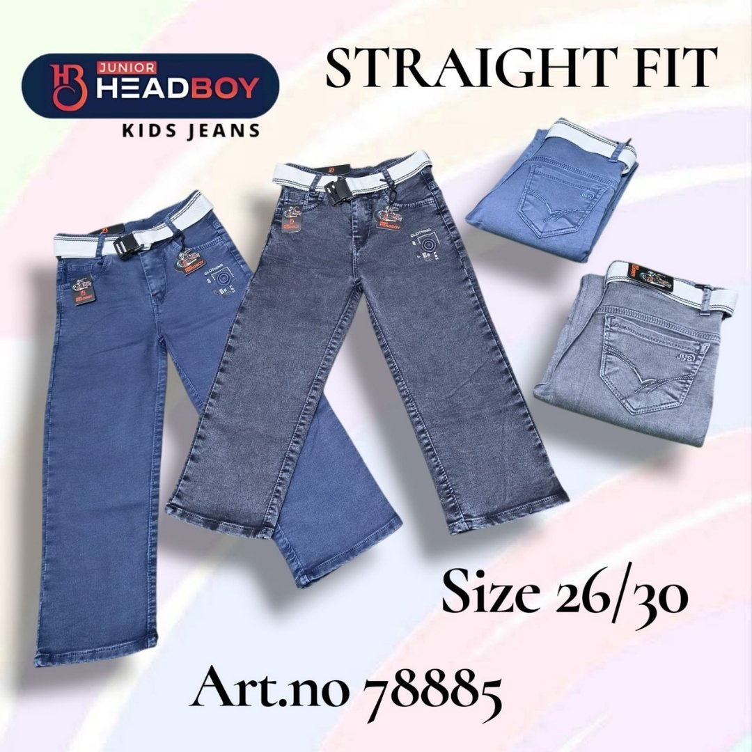12 JUNIOR HEADBOY KIDS JEANS | STRAIGHT FIT – Art.no 78885 - Image 1