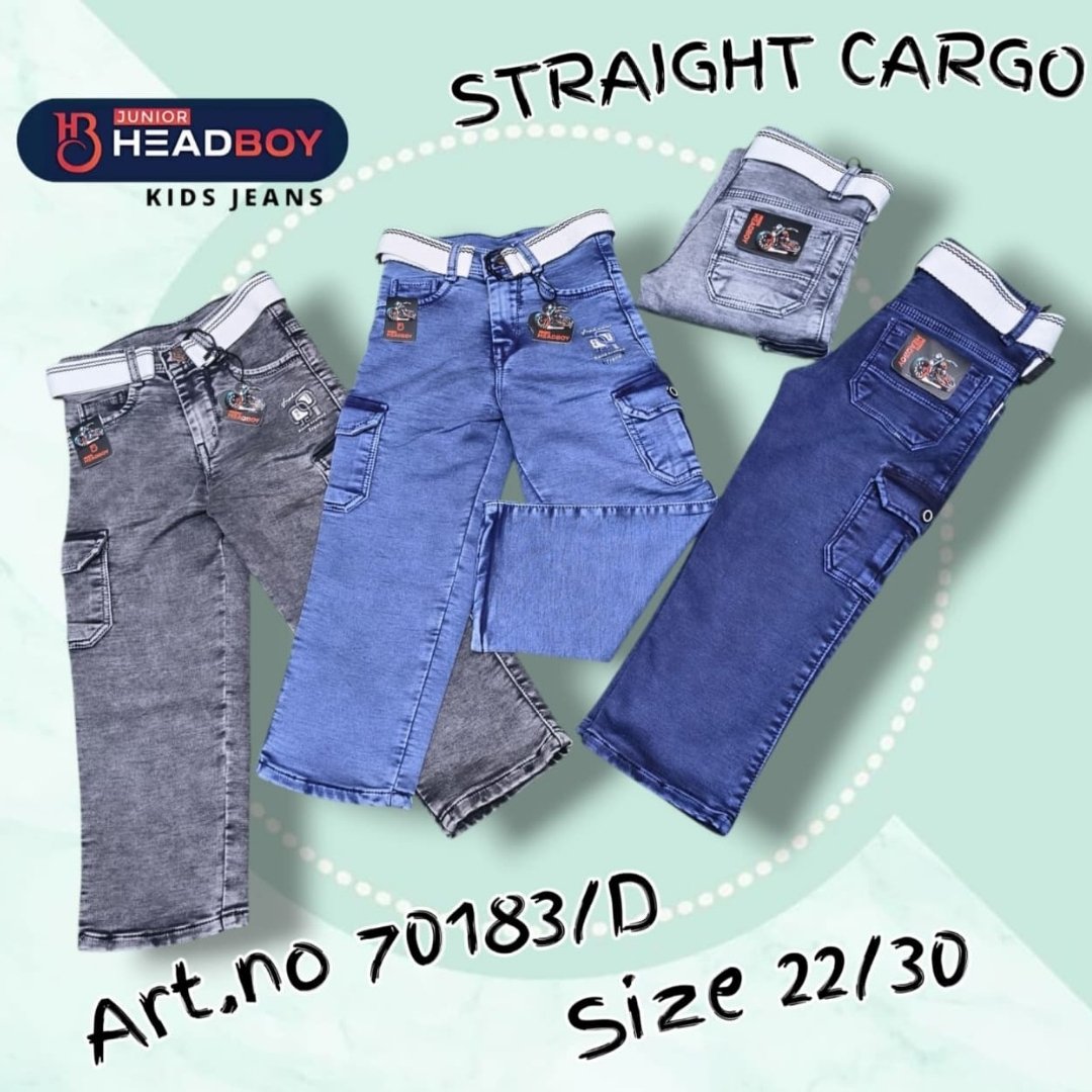 13 JUNIOR HEADBOY KIDS JEANS | STRAIGHT FIT – Art.no 70183/D - Image 1