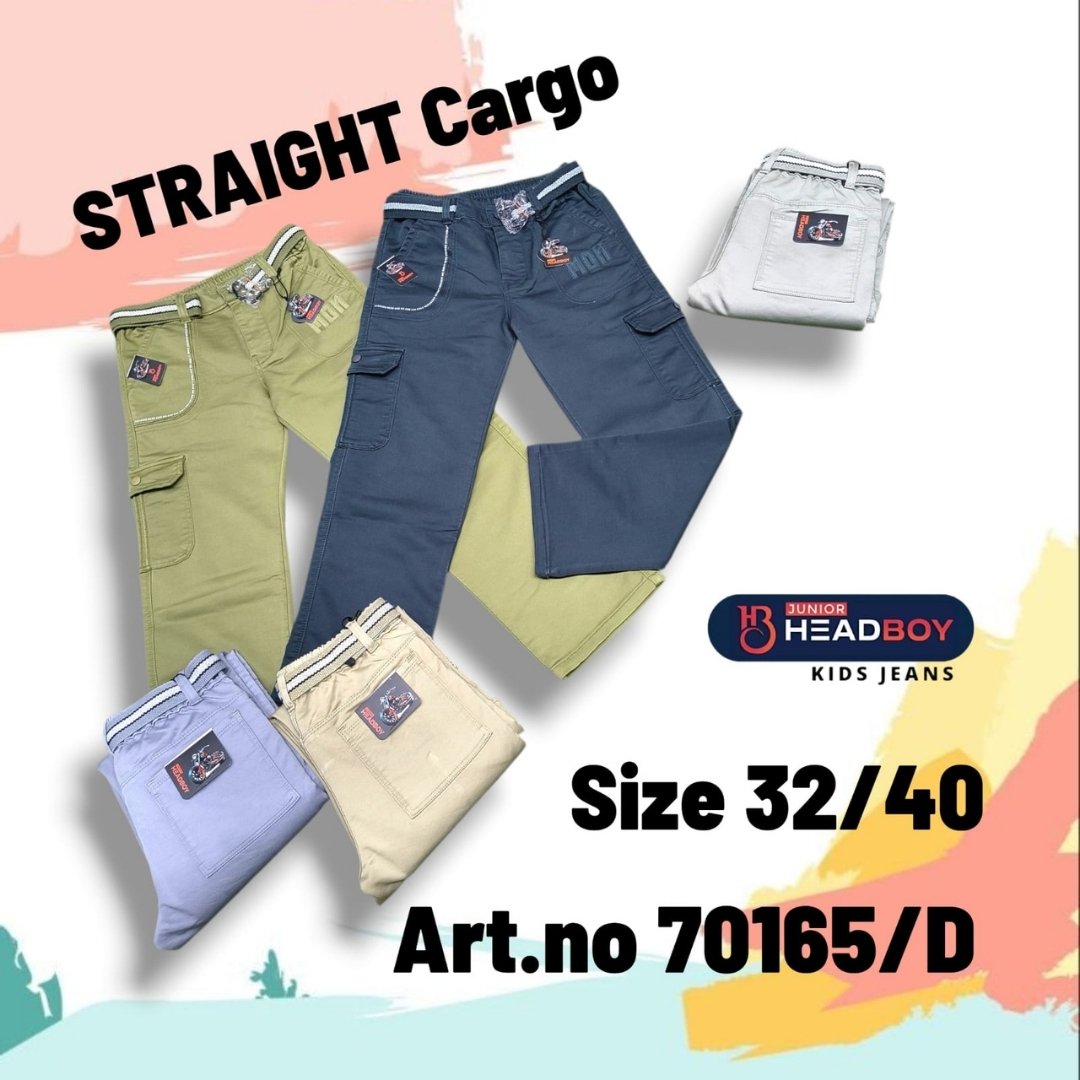 23 JUNIOR HEADBOY KIDS JEANS | STRAIGHT FIT – Art.no 70165/D - Image 1