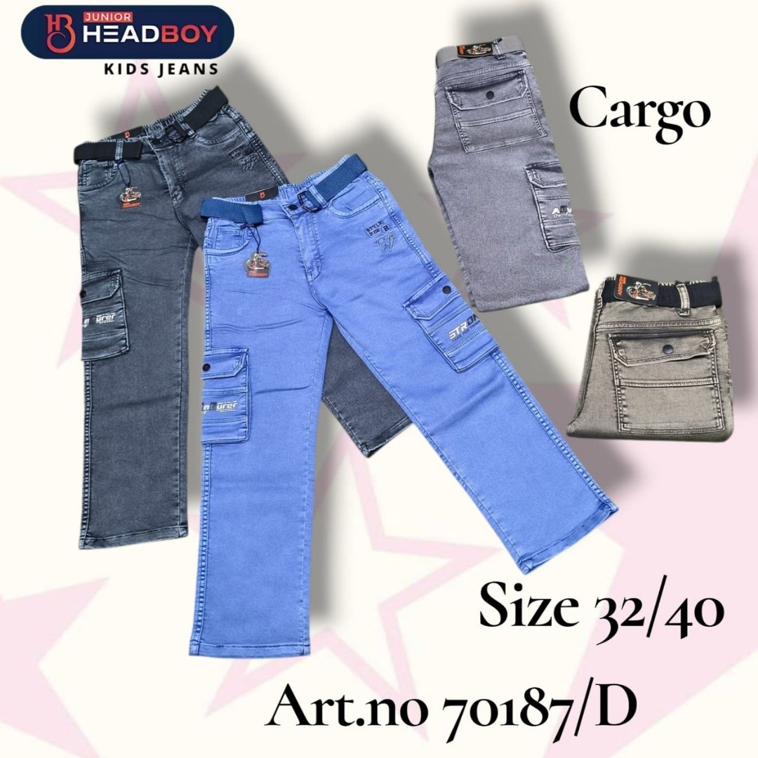 26 JUNIOR HEADBOY KIDS JEANS | STRAIGHT FIT – Art.no 70187/D - Image 1