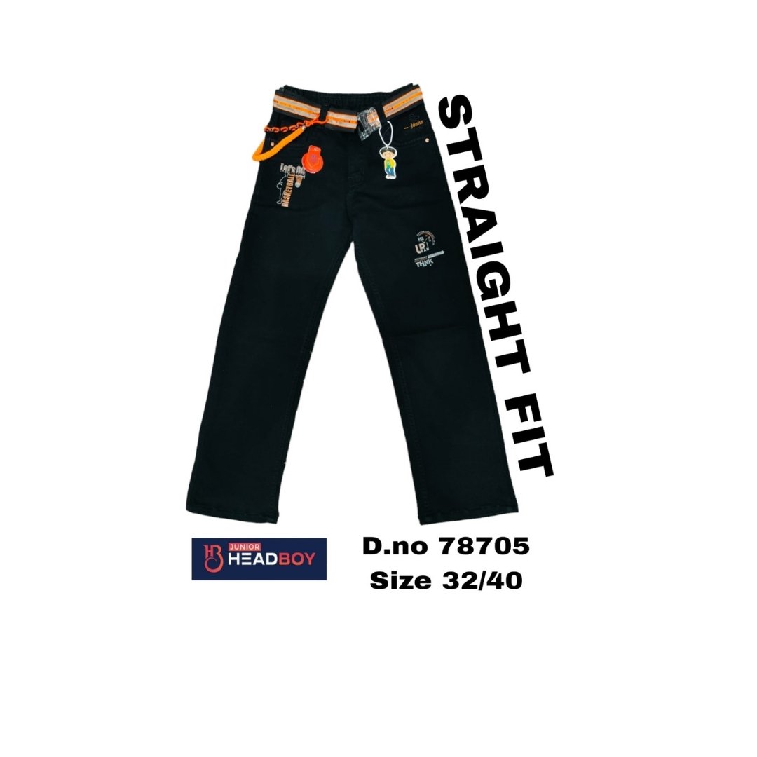 31 JUNIOR HEADBOY KIDS JEANS | STRAIGHT FIT – D.no 78705 - Image 1