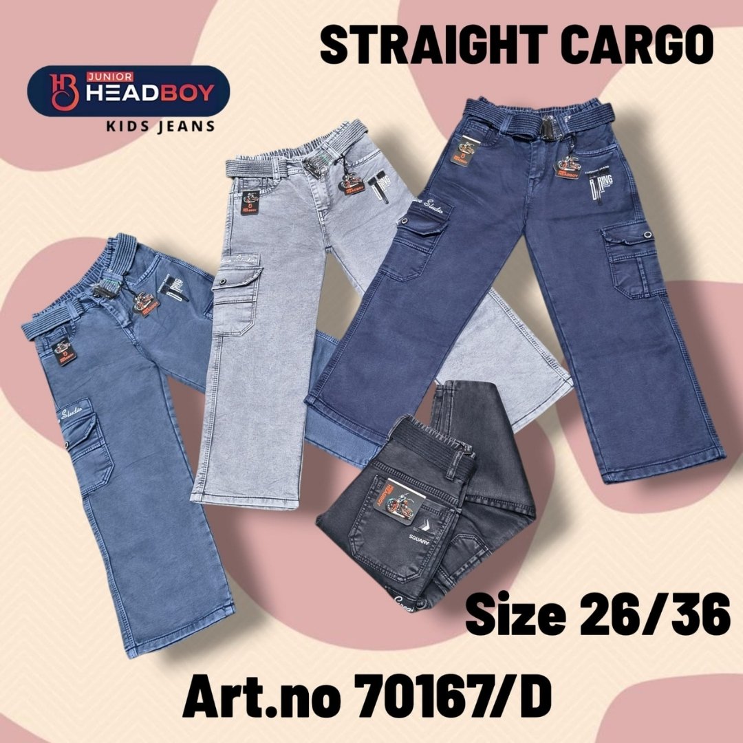 4 JUNIOR HEADBOY KIDS JEANS | STRAIGHT FIT – Art.no 70167/D - Image 1