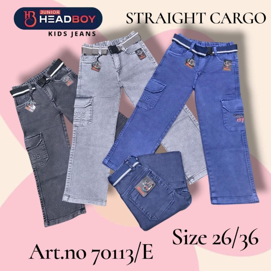 6 JUNIOR HEADBOY KIDS JEANS | STRAIGHT FIT – Art.no 70113/E - Image 1