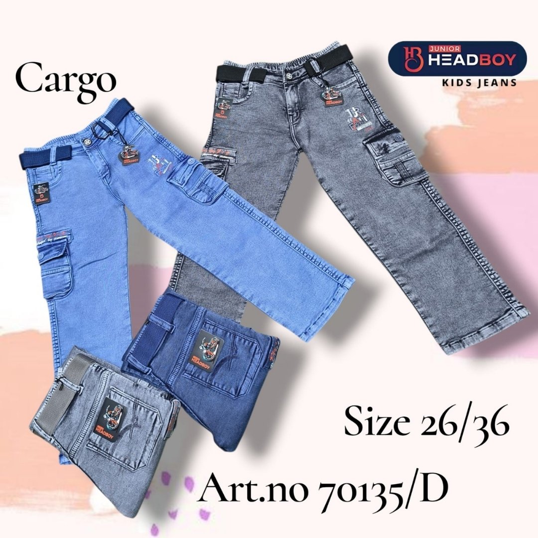7 JUNIOR HEADBOY KIDS JEANS | STRAIGHT FIT – Art.no 70135/D - Image 1