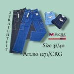 MICRA JEANS | STRAIGHT FIT – Art.no 1271/CRG